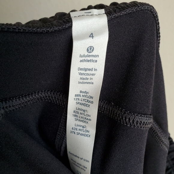Lululemon Namaskar in Deep Coal size 4 NWT - Picture 10 of 10